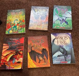 Entire wings of fire set 1-6