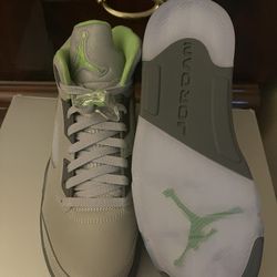 Jordan Retro 5 Green Bean’s