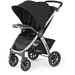 New (Sealed Box) Chicco Bravo Quick-Fold Stroller - Black | Black