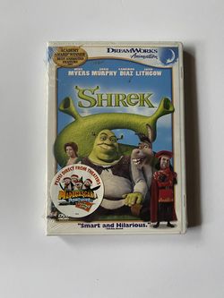 Shrek DVD + Bonus Penguins Movie