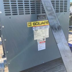 Square D EXN75T3H 75kVA transformer 