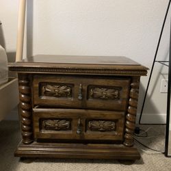Wooden Nightstand