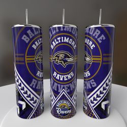 Baltimore Ravens Football Tumbler