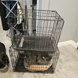 Metal Dog Crate Fits XS-Medium Size Dogs