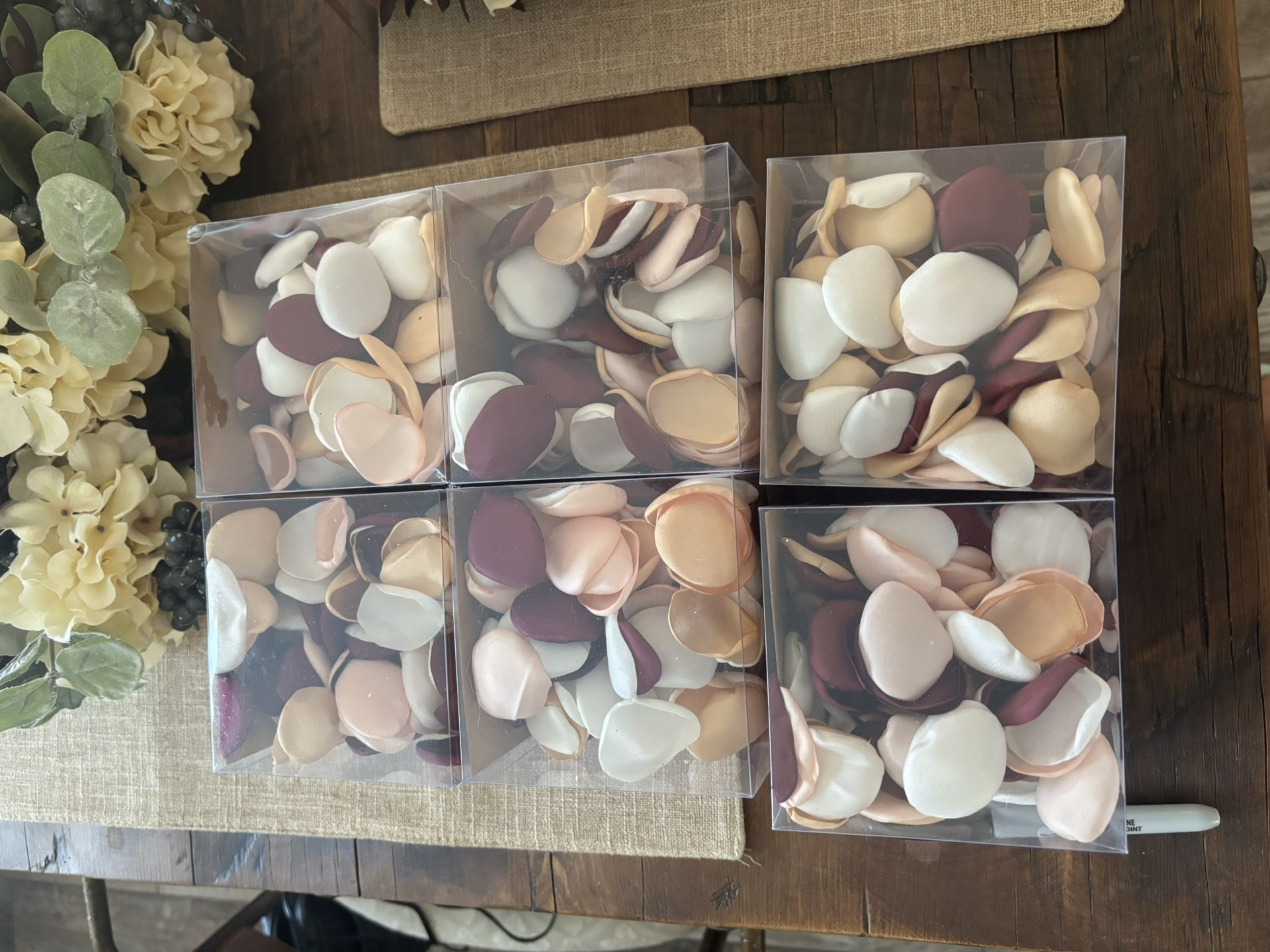 Wedding Petals And Other Floral Arrangements