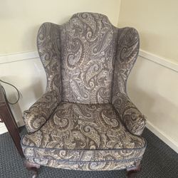 Pair Of Wingback Chairs