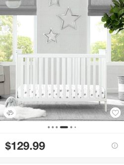 White crib