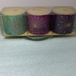 Pier 1 Spiced Plum Candles