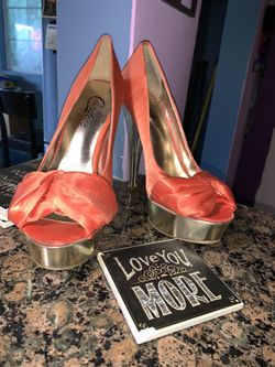 Orange Shoes