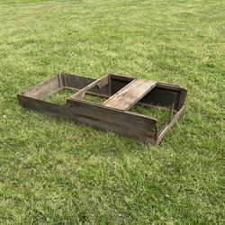 Old Wagon Parts For Repurposing.   Possibly A Planter