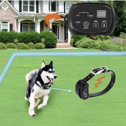 COVONO•Electric Dog Fence, Wired Pet Containment System (Aboveground/Underground, 650 Ft Wire, IP66 Waterproof/Rechargeable Collar, ShocRetails $89.99