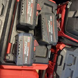 Milwaukee Forge Batteries