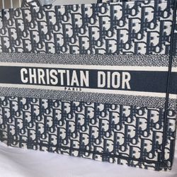 Medium Christian Dior Book Tote  Negotiable