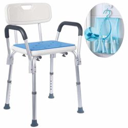 Shower Chair for Inside Shower Bath Chair and Medical Grade Shower Seat for Seniors, T24