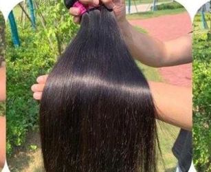 Luxury Quality Straight Hair Bundles / Virgin Human Hair