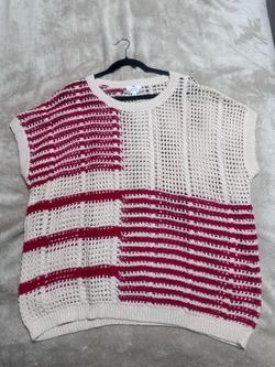 NWOT plus size crochet knit top size 2X