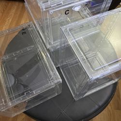 Clear Shoe Boxes