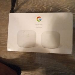 Google Nest Wifi Router And Point