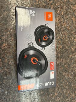 JBL club322F 3 1/2” car speakers