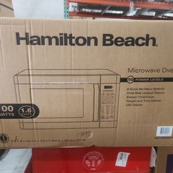 Hamilton Beach 1.6 Cu. ft. Digital Microwave Oven, Stainless Steel

