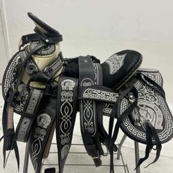 Montura Charra Bordada 