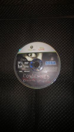 Condemned criminal origins Xbox 360