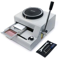 Emosser 72 Character Manual Stamping Machine 