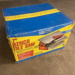 7” Bench Tile Saw - Brand New In The Box