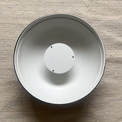 Paul C Buff- 22” White High Output Beauty Dish (Photography Light Modifier)