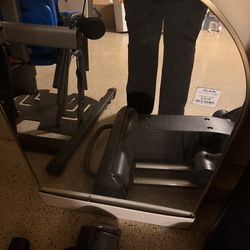 Mirror, gold frame, new