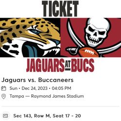 Tampa Bay Buccaneers Vs Jacksonville Jaguars 
