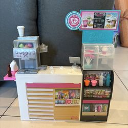 barbie cafe set