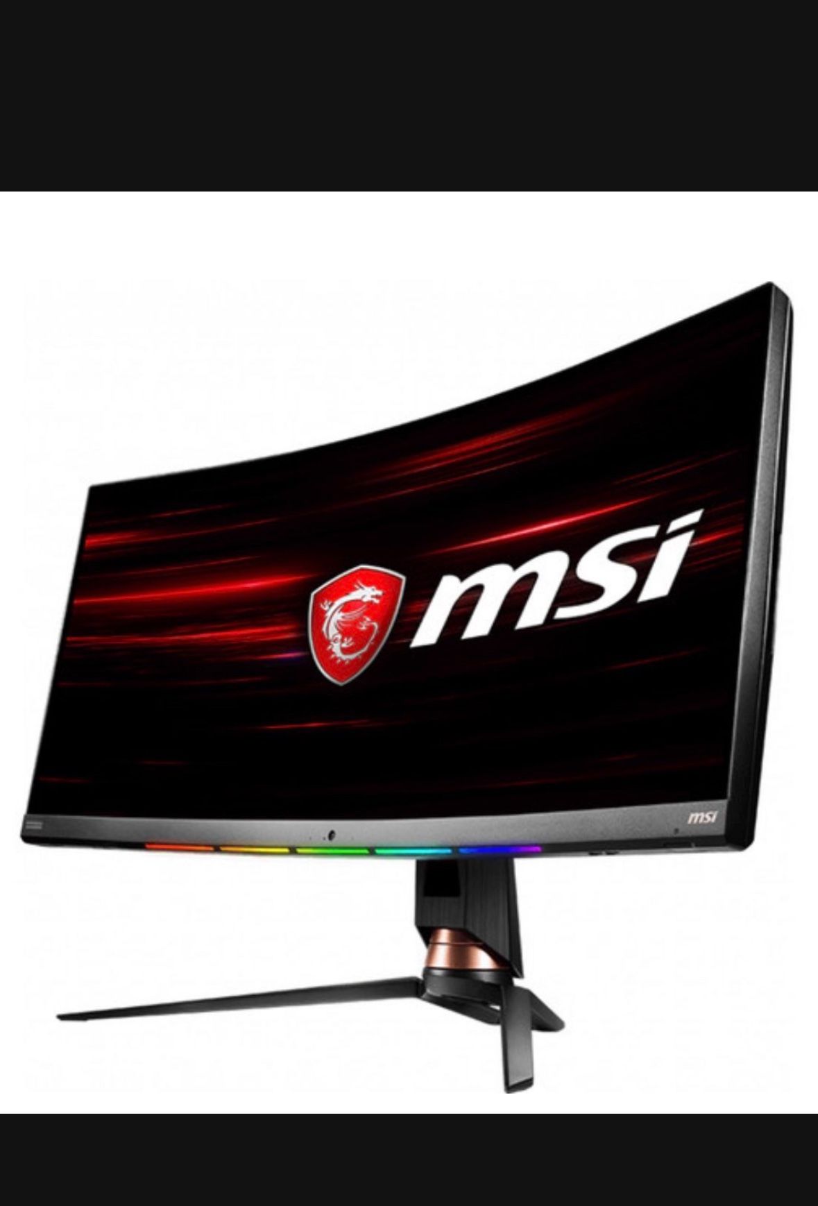 msi optix 144hz curved 34” inch monitor