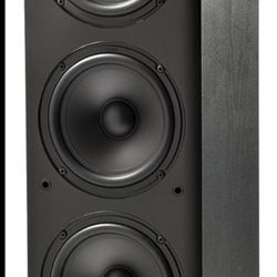 Polk Audio T50 Home Theater and Stereo Floor Standing Tower Speaker (Single, Black) - Deep Bass Response, Dolby and DTS Surround