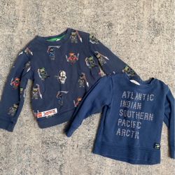 2 Boy Sweatshirt 2/4 Years