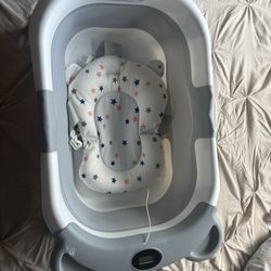 Baby Bath Tub with Soft Cushion