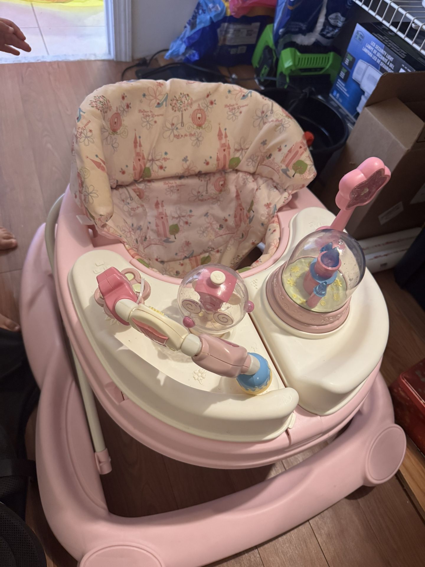 Princess Walker Seat With Toys