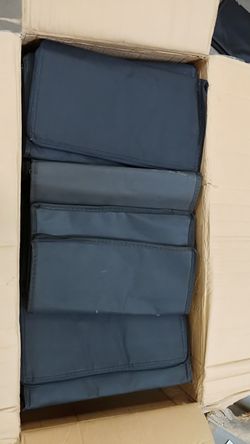 Lunch Box Coolers Collaspiable w/ Zipper Black 80pc Case