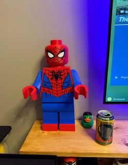 Lego spiderman 3D printed