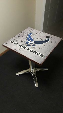 Air force coffee table