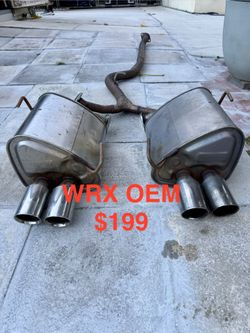2018 Subaru WRX OEM Exhaust System