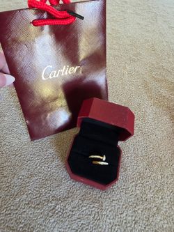 Cartier Juste un Clou Diamond Ring