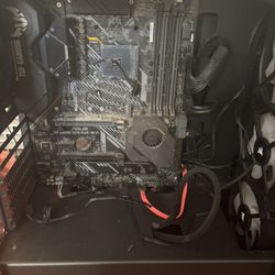 PC PARTS Motherboard + PSU + Case
