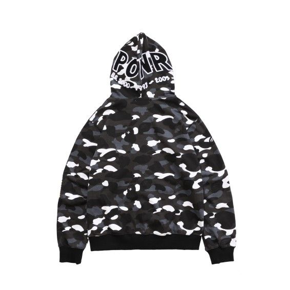Bape Camo Shark Full Sip Hoodie