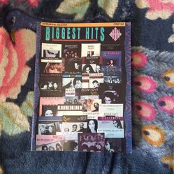 Biggest Hits Music Notes Book