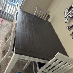 Dining Table With 4 Chairs 