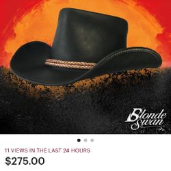 Arthur Morgan Real Leather Hat