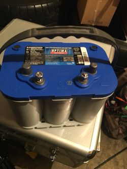 Optima blue top marine battery 750cca