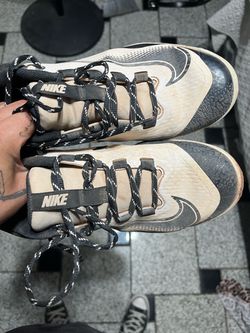 Nike  softball cleats white and Black