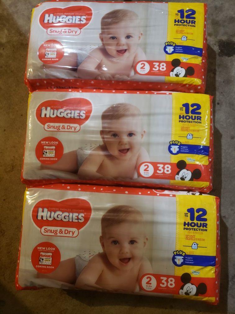 Huggies size 2